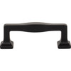 Atlas Homewares, Kate, 3" Straight Pull, Matte Black