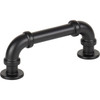 Atlas Homewares, Steam Punk, 3" Straight Pull, Matte Black - alt view