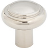 Top Knobs, Regent's Park, Clarence, 1 1/4" Round Knob, Polished Nickel