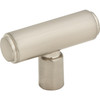 Top Knobs, Regent's Park, Clarence, 2" T-Knob, Brushed Satin Nickel - alt view