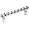 Top Knobs, Regent's Park, Clarence, 3 3/4" (96mm) Bar Pull, Polished Chrome - alt view