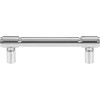 Top Knobs, Regent's Park, Clarence, 3 3/4" (96mm) Bar Pull, Polished Chrome