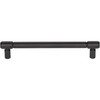 Top Knobs, Regent's Park, Clarence, 6 5/16" (160mm) Bar Pull, Flat Black