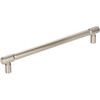 Top Knobs, Regent's Park, Clarence, 7 9/16" (192mm) Bar Pull, Brushed Satin Nickel - alt view