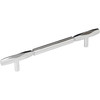 Top Knobs, Regent's Park, Kingsmill, 6 5/16" (160mm) Bar Pull, Polished Chrome - alt view