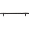 Top Knobs, Regent's Park, Kingsmill, 7 9/16" (192mm) Bar Pull, Flat Black