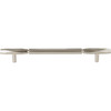 Top Knobs, Regent's Park, Kingsmill, 7 9/16" (192mm) Bar Pull, Brushed Satin Nickel