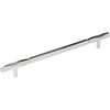 Top Knobs, Regent's Park, Kingsmill, 8 13/16" (224mm) Bar Pull, Polished Chrome - alt view