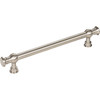 Top Knobs, Regent's Park, Ormonde, 6 5/16" (160mm) Bar Pull, Brushed Satin Nickel - alt view