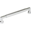 Top Knobs, Regent's Park, Cumberland, 6 5/16" (160mm) Straight Pull, Polished Chrome - alt view