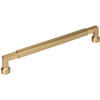 Top Knobs, Regent's Park, Cumberland, 7 9/16" (192mm) Straight Pull, Honey Bronze - alt view