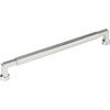 Top Knobs, Regent's Park, Cumberland, 8 13/16" (224mm) Straight Pull, Polished Chrome - alt view