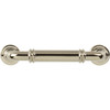 Top Knobs, Morris, Cranford, 3 3/4" (96mm) Straight Pull, Polished Nickel - alt view 1