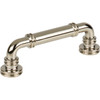 Top Knobs, Morris, Cranford, 3 3/4" (96mm) Straight Pull, Polished Nickel - alt view 2