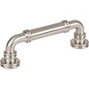 Top Knobs, Morris, Cranford, 3 3/4" (96mm) Straight Pull, Brushed Satin Nickel - alt view 1