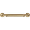 Top Knobs, Morris, Cranford, 5 1/16" (128mm) Straight Pull, Honey Bronze - alt view 2