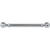 Top Knobs, Morris, Cranford, 6 5/16" (160mm) Straight Pull, Polished Chrome - alt view 2