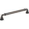 Top Knobs, Morris, Cranford, 7 9/16" (192mm) Straight Pull, Ash Gray - alt view 1