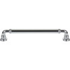 Top Knobs, Morris, Cranford, 7 9/16" (192mm) Straight Pull, Polished Chrome