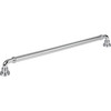 Top Knobs, Morris, Cranford, 12" (305mm) Straight Pull, Polished Chrome - alt view 1