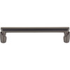 Top Knobs, Morris, Florham, 5 1/16" (128mm) Straight Pull, Ash Gray