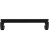 Top Knobs, Morris, Florham, 5 1/16" (128mm) Straight Pull, Flat Black