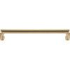 Top Knobs, Morris, Florham, 7 9/16" (192mm) Straight Pull, Honey Bronze