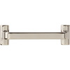 Top Knobs, Morris, Harrison, 3 3/4" (96mm) Straight Pull, Polished Nickel - alt view 2