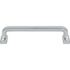 Top Knobs, Morris, Harrison, 5 1/16" (128mm) Straight Pull, Polished Chrome