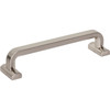 Top Knobs, Morris, Harrison, 5 1/16" (128mm) Straight Pull, Brushed Satin Nickel - alt view 1