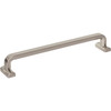 Top Knobs, Morris, Harrison, 7 9/16" (192mm) Straight Pull, Brushed Satin Nickel - alt view 1