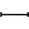 Top Knobs, Morris, Harrison, 12" (305mm) Straight Appliance Pull, Flat Black - alt view 2