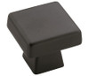 Amerock, Blackrock, 1 3/16" (30mm) Square Knob, Black Bronze