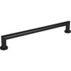 Top Knobs, Morris, Morris, 12" (305mm) Straight Appliance Pull, Flat Black - alt view 1