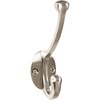 Top Knobs, Ryland Hooks, Bergen, 5 9/16" Hook, Brushed Satin Nickel