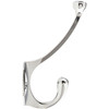 Top Knobs, Ryland Hooks, Bergen, 5 9/16" Hook, Polished Chrome - alt view