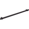 Jeffrey Alexander, Key Grande, 12 5/8" (319mm) Bar Pull, Matte Black - alt view 2