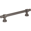 Top Knobs, Dakota, Bit, 5 1/16" (128mm) Bar Pull, Ash Gray - alt view