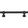 Top Knobs, Dakota, Bit, 5 1/16" (128mm) Bar Pull, Flat Black