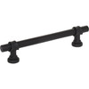 Top Knobs, Dakota, Bit, 5 1/16" (128mm) Bar Pull, Flat Black - alt view