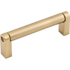 Top Knobs, Bar Pulls, Pennington, 3 3/4" (96mm) Straight Pull, Honey Bronze - alt view