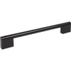 Top Knobs, Bar Pulls, Princetonian, 24" Straight Appliance Pull, Flat Black - alt view