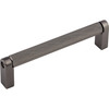 Top Knobs, Bar Pulls, Amwell, 5 1/16" (128mm) Straight Pull, Ash Gray - alt view