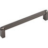 Top Knobs, Bar Pulls, Amwell, 6 5/16" (160mm) Straight Pull, Ash Gray - alt view