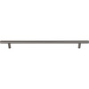 Top Knobs, Bar Pulls, Hopewell, 30 1/4" Bar Pull, Ash Gray