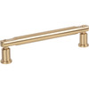 Atlas Homewares, Everitt, 5 1/16" (128mm) Bar Pull, Warm Brass - alt view 1