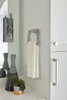 Amerock, Blackrock, 6 5/16" (160mm) Straight Pull, Satin Nickel - installed 2 Amerock, Blackrock, 6 5/16" (160mm) Straight Pull, Satin Nickel - installed 2