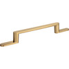 Atlas Homewares, Alaire, 5 1/16" (128mm) Straight Pull, Warm Brass - alt view