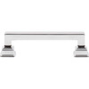 Atlas Homewares, Erika, 3 3/4" (96mm) Straight Pull, Polished Chrome