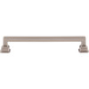 Atlas Homewares, Erika, 6 5/16" (160mm) Straight Pull, Brushed Nickel